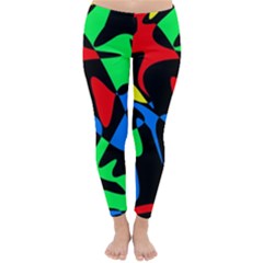 Colorful abstraction Winter Leggings 