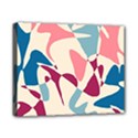 Blue, pink and purple pattern Canvas 10  x 8  View1