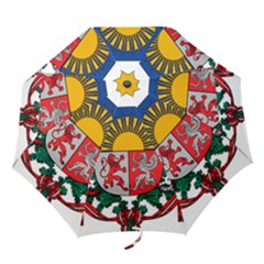 Coat Of Arms Of Latvia Folding Umbrellas