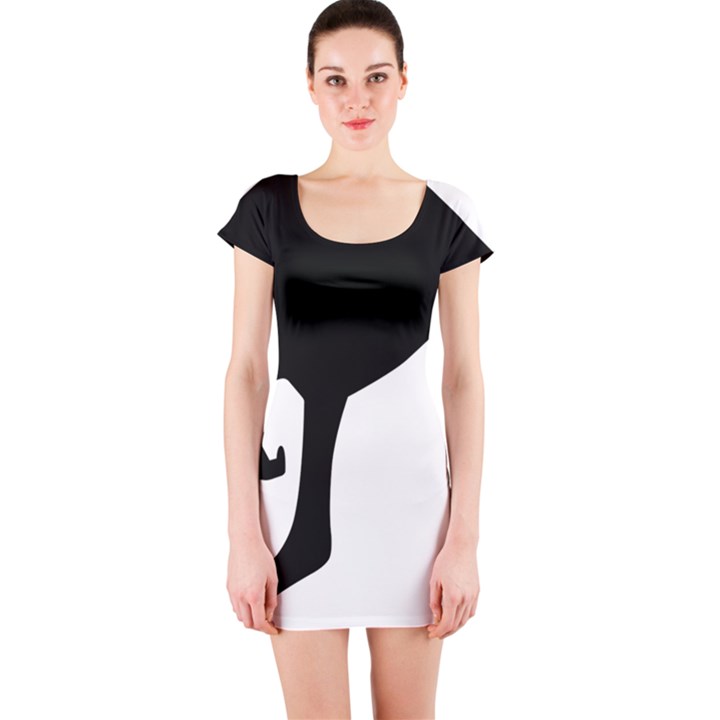 Roundel Of Australian Army Aviation Short Sleeve Bodycon Dress