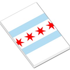 Flag Of Chicago Large Memo Pads