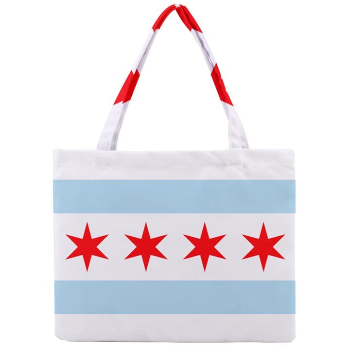 Flag Of Chicago Mini Tote Bag