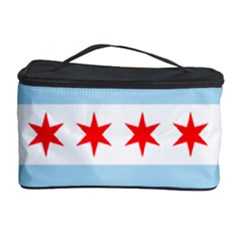 Flag Of Chicago Cosmetic Storage Case