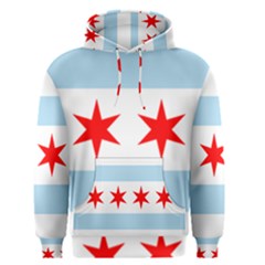 Flag Of Chicago Men s Pullover Hoodie