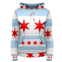 Flag Of Chicago Women s Pullover Hoodie