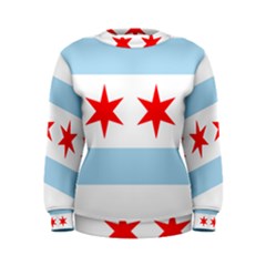 Flag Of Chicago Women s Sweatshirt