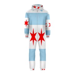 Flag Of Chicago Hooded Jumpsuit (Kids)