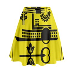 Seal Of Memphis  High Waist Skirt