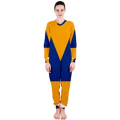 International Sign Of Civil Defense Roundel Onepiece Jumpsuit (ladies)  by abbeyz71