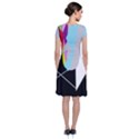 Colorful abstraction Short Sleeve Front Wrap Dress View2