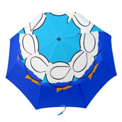 White Duck Folding Umbrellas by Valentinaart