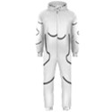 Sleeping face Hooded Jumpsuit (Men)  View1