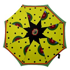 Abstract Design Hook Handle Umbrellas (medium) by Valentinaart