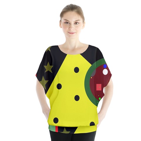 Abstract Design Blouse by Valentinaart
