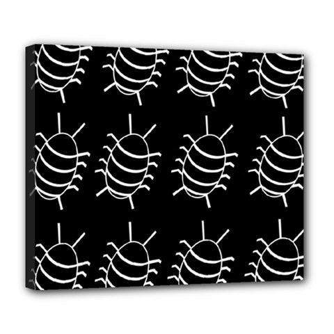 Bugs Pattern Deluxe Canvas 24  X 20  
