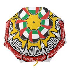 Emblem Of The United Arab Emirates Folding Umbrellas