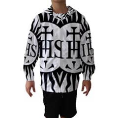 Society Of Jesus Logo (jesuits) Hooded Wind Breaker (kids) by abbeyz71