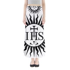 Society Of Jesus Logo (jesuits) Maxi Skirts by abbeyz71