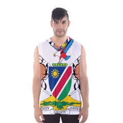 Coat Of Arms Of Namibia Men s Basketball Tank Top