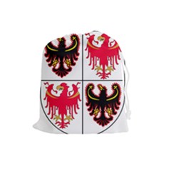 Coat of Arms of Trentino-Alto Adige Sudtirol Region of Italy Drawstring Pouches (Large) 