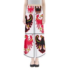 Coat of Arms of Trentino-Alto Adige Sudtirol Region of Italy Maxi Skirts