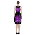 Purple abstraction Racerback Midi Dress View2