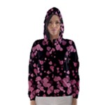 Pink Love Hooded Wind Breaker (Women)