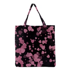 Pink Love Grocery Tote Bag