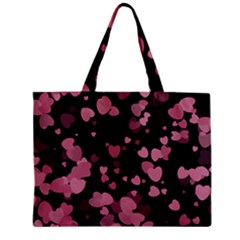 Pink Love Zipper Mini Tote Bag