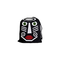 African Mask Drawstring Pouches (xs)  by Valentinaart