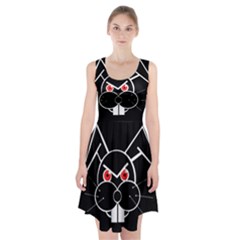 Evil Rabbit Racerback Midi Dress by Valentinaart