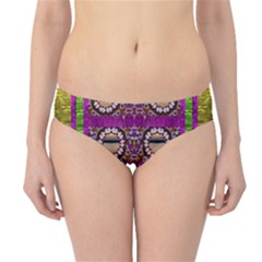 Rainbow Love For The Nature And Sunset In Calm And Steady State Hipster Bikini Bottoms