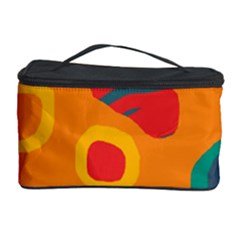 Orange Abstraction Cosmetic Storage Case