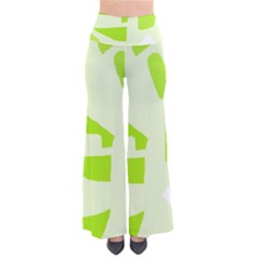 Green Abstract Design Pants by Valentinaart