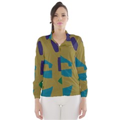 Colorful abstraction Wind Breaker (Women)