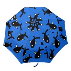 Cute Fishes Folding Umbrellas