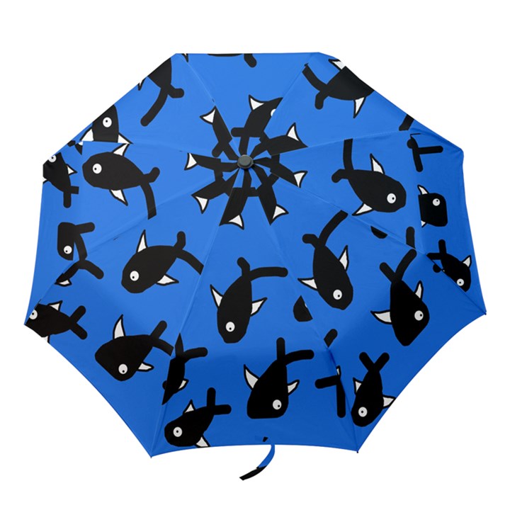 Cute fishes Folding Umbrellas