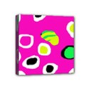 Pink abstract pattern Mini Canvas 4  x 4  View1