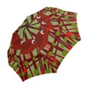 Red cute bird Folding Umbrellas View2