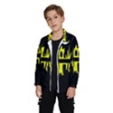 Yellow abstract pattern Wind Breaker (Kids) View2