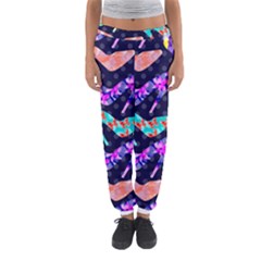 Colorful High Heels Pattern Women s Jogger Sweatpants