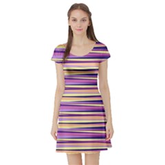 Abstract1 Short Sleeve Skater Dress by olgart