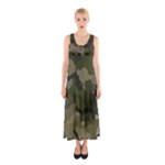 Huntress Camouflage Sleeveless Maxi Dress