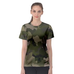 Huntress Camouflage Women s Sport Mesh Tee