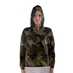 Huntress Camouflage Hooded Wind Breaker (women) by TRENDYcouture