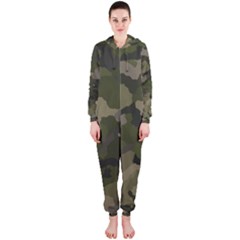 Huntress Camouflage Hooded Jumpsuit (ladies)  by TRENDYcouture