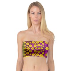  Orange Tree As Pop Art Bandeau Top by pepitasart