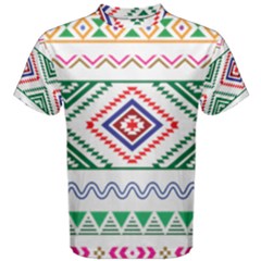 Kalimantan Pattern Men s Cotton Tee by gumacreative