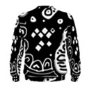 Black and white high art abstraction Men s Sweatshirt View2