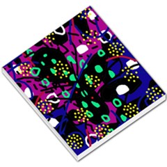 Abstract Colorful Chaos Small Memo Pads